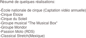 Résumé de quelques...